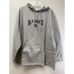 Vintage Raiders Hoodie Gray See Photos for details
